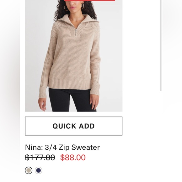 525 quarter zip sweater - Picture 3 of 3